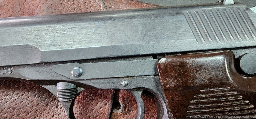 CZ 52  7.62x25mm  pistol,  w holster and extra magazine-img-11