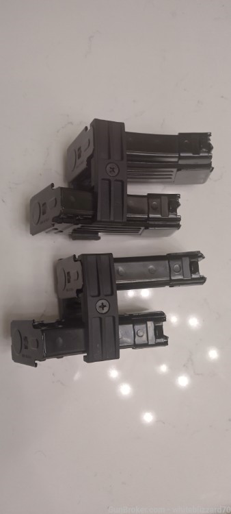 4 10 rnd ROK made AK-47 7.62x39 steel magazines with 2 couplers connect.-img-4