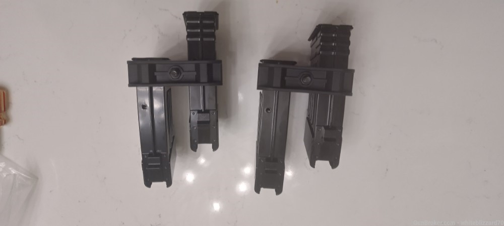 4 10 rnd ROK made AK-47 7.62x39 steel magazines with 2 couplers connect.-img-2
