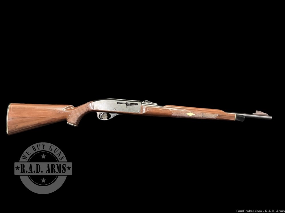 Scarce Remington Nylon 66 22LR Brown/Red Zytel Stock-img-0