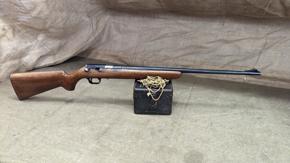 Browning T-Bolt,  1967 Salt wood straight pull 22lr rifle,  -img-0