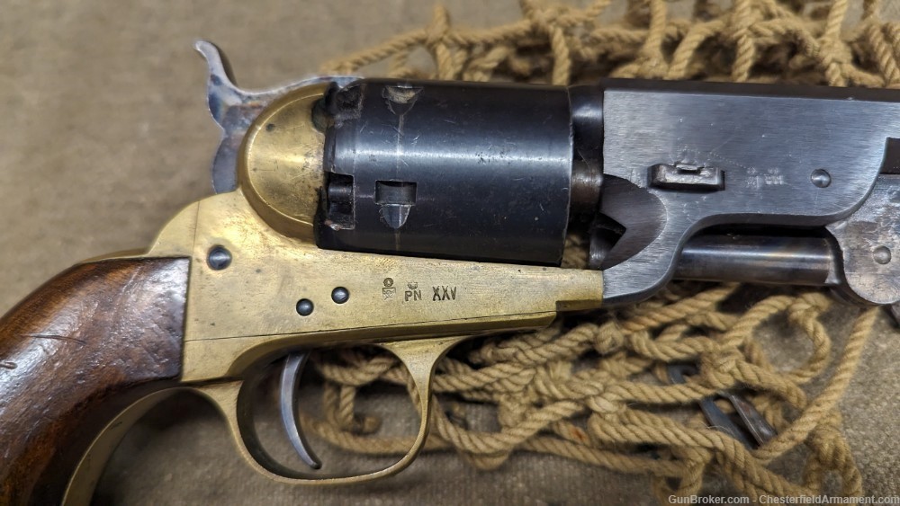  EIG Navy Colt Navy brass frame black powder revolver 36 cal 1851-img-2