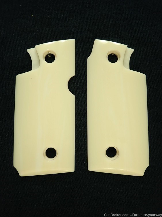  Ivory Springfield Armory 911 .380 Grips-img-0