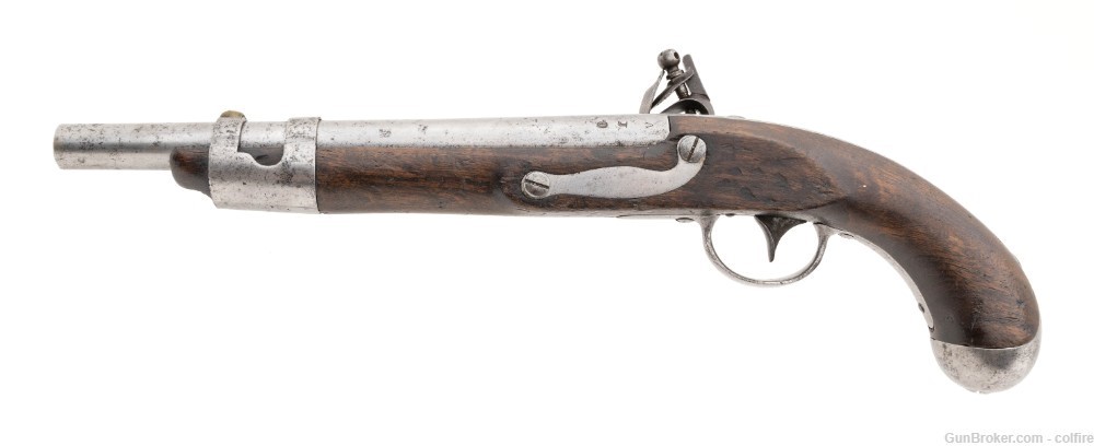 Ultra rare US Model 1817 Flintlock Pistol (AH4998)-img-2