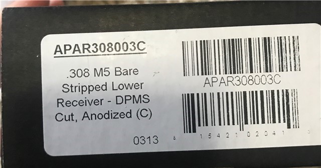 Aero M5 Stripped Lower Receiver APAR308003C Black .308-img-2