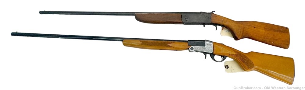 Pair of .410 folding shotguns CBC and BSA 2 guns in listing-img-1