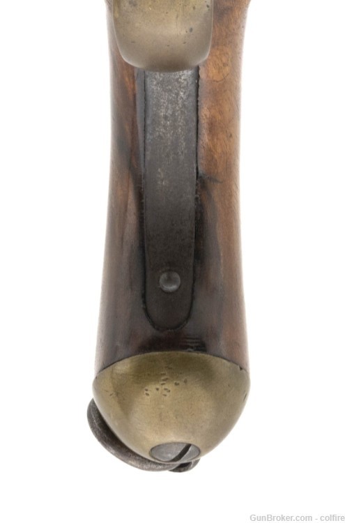 Austrian Model 1851 Tube Lock Pistol Altered to Flintlock (AH6451)-img-6