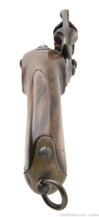 Austrian Model 1851 Tube Lock Pistol Altered to Flintlock (AH6451)-img-5