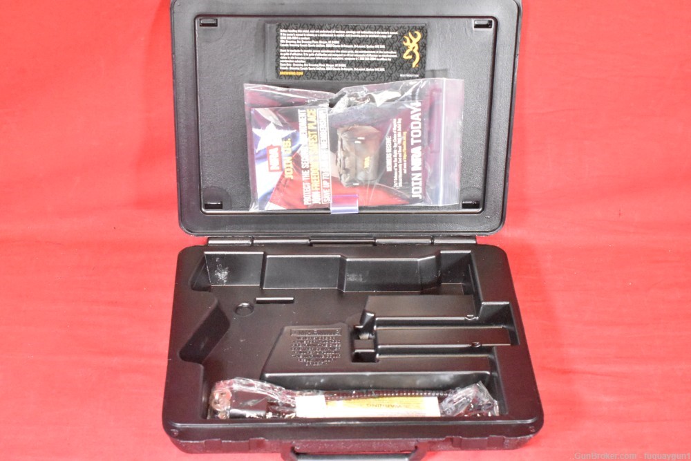 Browning Buckmark 22 LR 22LR Buck Mark OEM Hard Case & Lock Factory Case -img-4