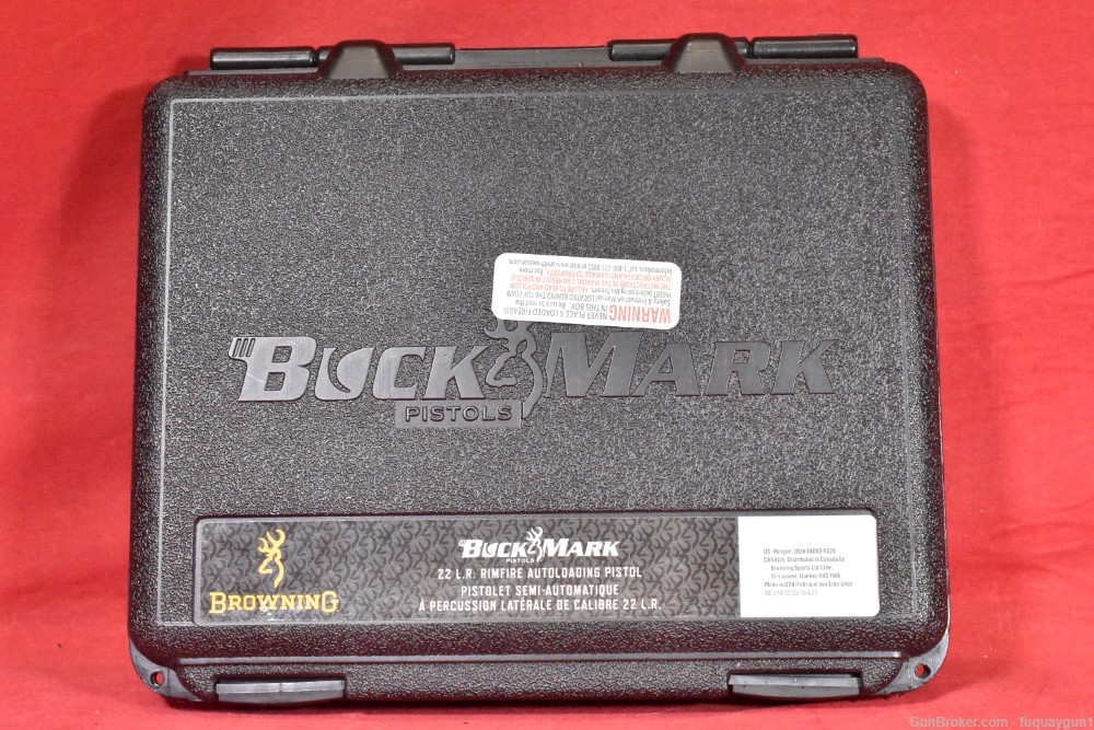 Browning Buckmark 22 LR 22LR Buck Mark OEM Hard Case & Lock Factory Case -img-1