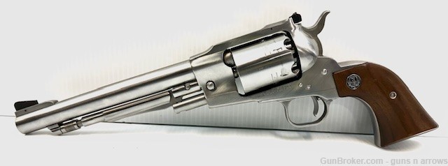 Ruger Old Army 44 Black Powder 6 Shot 8" Stainless Revolver-img-5