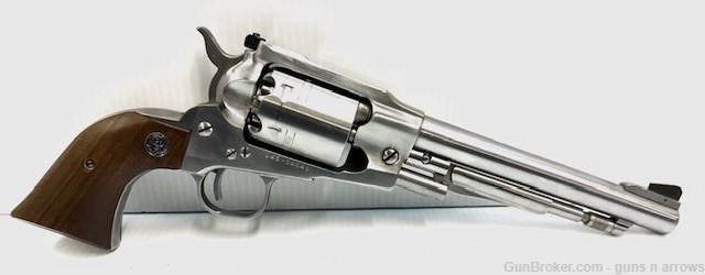Ruger Old Army 44 Black Powder 6 Shot 8" Stainless Revolver-img-1