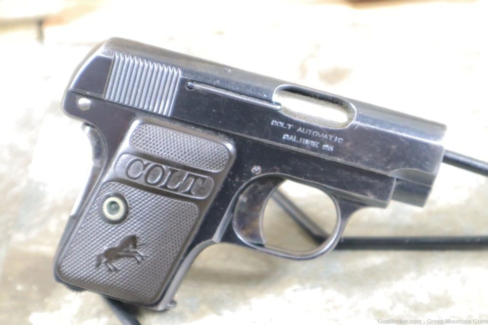 1918 Made Colt M1908 Pocket Hammerless .25ACP Penny Bid NO RESERVE-img-1