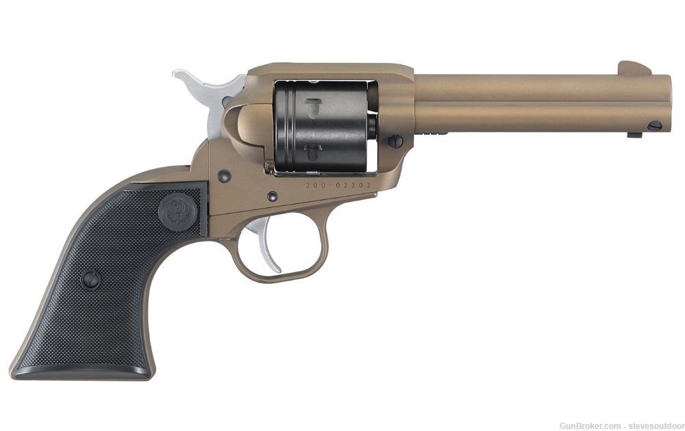 Ruger Wrangler 22LR Single Action Revolver Burnt Bronze Color - NIB-img-0