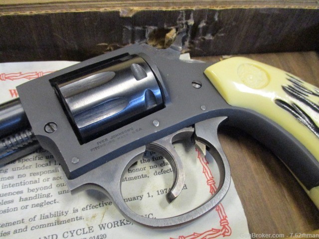 RARE Iver Johnson A50 Sidewinder 8 shot DA 22lr Revolver 22 LR DA/SA-img-2
