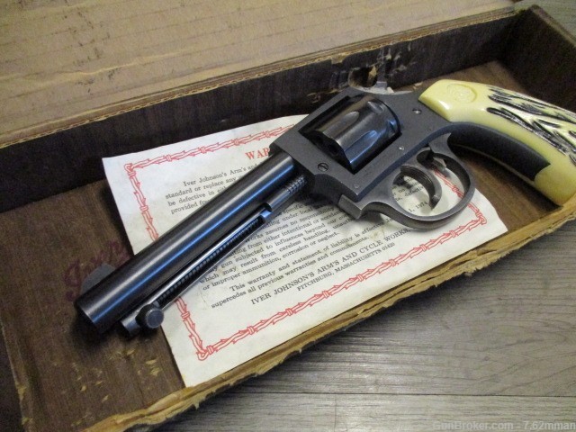 RARE Iver Johnson A50 Sidewinder 8 shot DA 22lr Revolver 22 LR DA/SA-img-1