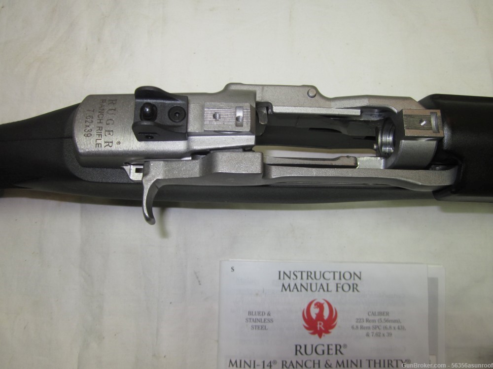 NIB RUGER MINI 30 WITH PAPER WORK-img-6