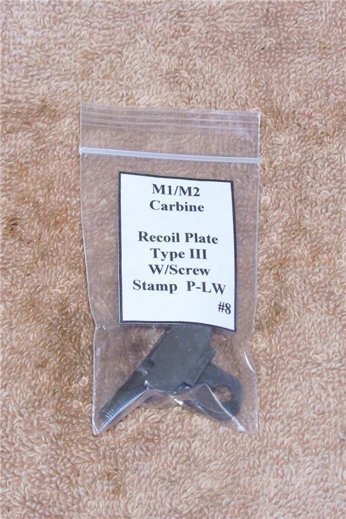 M1/M2 Carbine Recoil Plate  #8-img-0