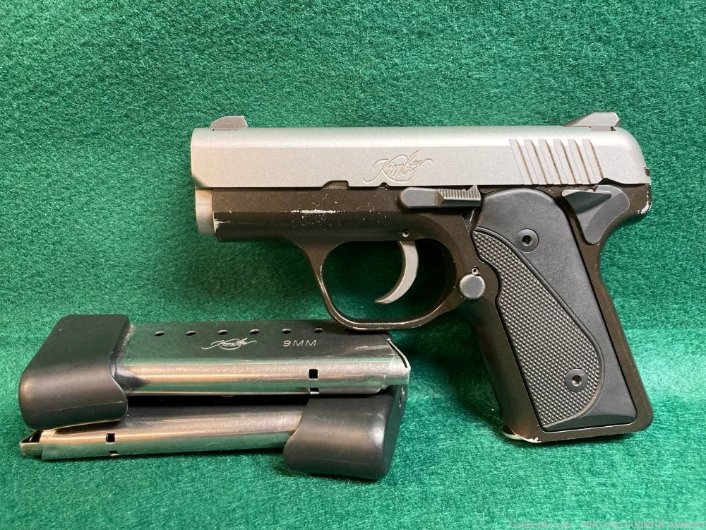 KIMBER SOLO CARRY 9MM 3 MAGS USED TWO TONE WITH SAFETY-img-1