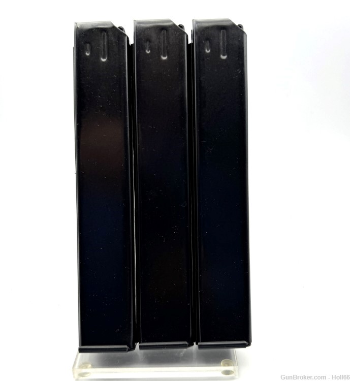 Pack of 3 AR15 Colt Style 9MM 32 Round Magazine Metalform 9SMG.32.S Mag-img-2
