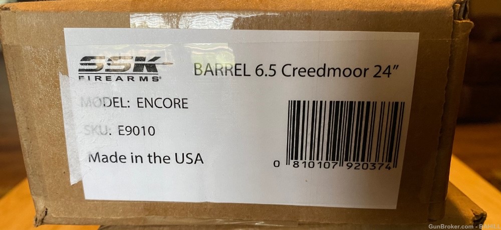 SSK T/C Encore 6.5 Creedmor Barrel-img-1