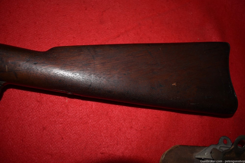 1873 Springfield Trapdoor Rifle, Mint Bore, ANTIQUE, Penny START!-img-19