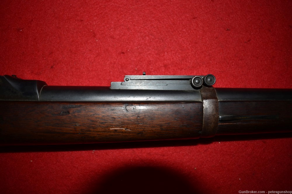 1873 Springfield Trapdoor Rifle, Mint Bore, ANTIQUE, Penny START!-img-5