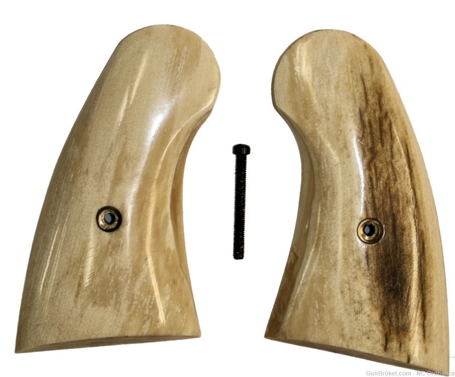 Colt Python Siberian Mammoth Ivory Grips, Small Panel-img-0