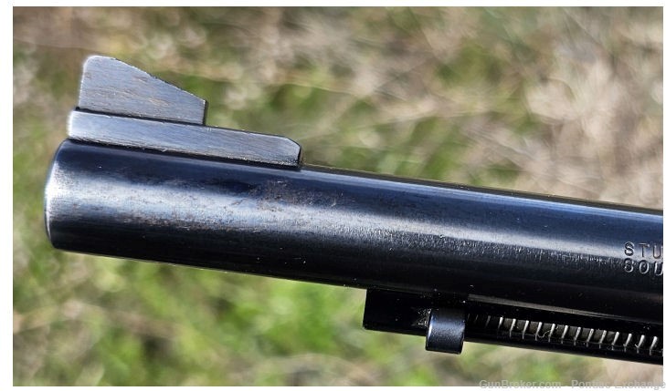 1971 Ruger Blackhawk 41Magnum Revolver w Box & Extra Grips-img-14