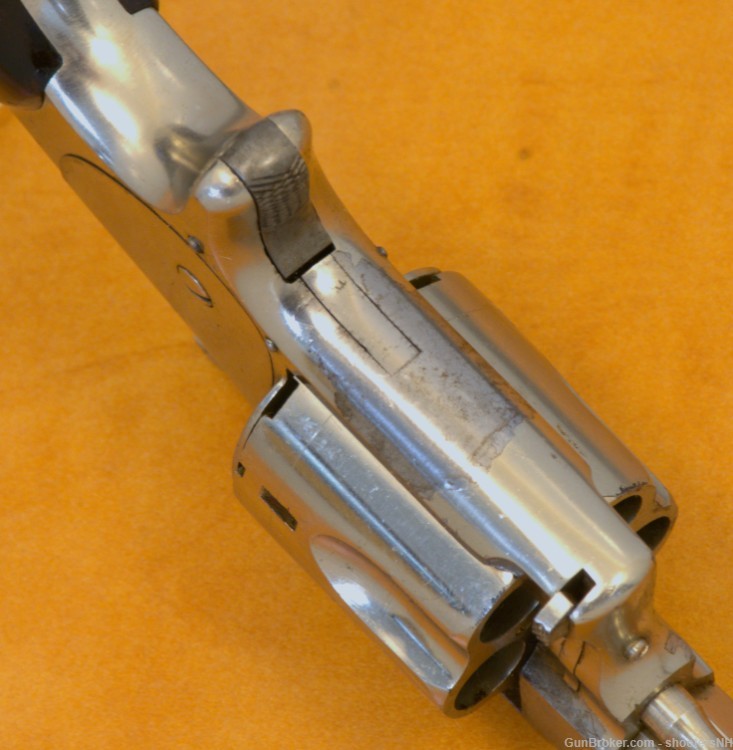 Nice Little Hopkins & Allen Mfg. XL No.5 S.A. Revolver Antique 38RF-img-8