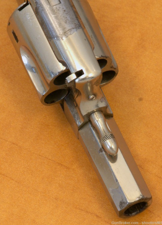 Nice Little Hopkins & Allen Mfg. XL No.5 S.A. Revolver Antique 38RF-img-7