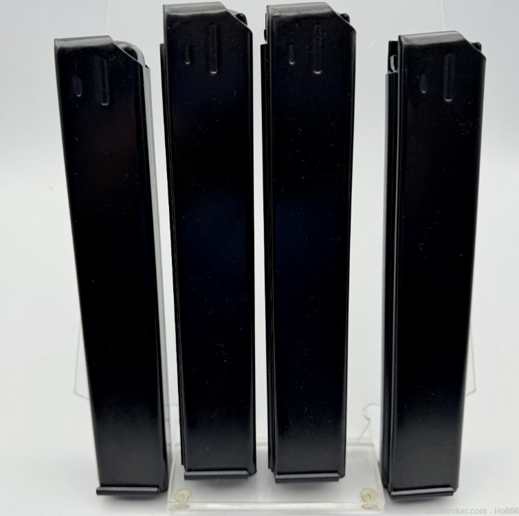 Pack of 4 AR15 Colt Style 9MM 32 Round Magazine Metalform 9SMG.32.S Mag-img-3