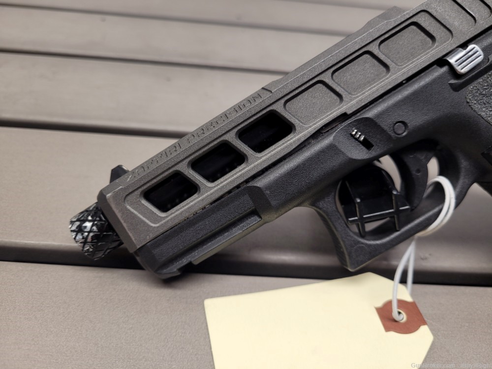 Glock 45 9mm Pistol w/ Zaffari Precision Glock 19 Slide RMR Cut-img-1