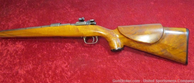 CUSTOM Mauser K98 w/Custom Bishop XXX Fancy Stock 8mm 24" bbl-img-2