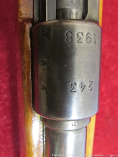 CUSTOM Mauser K98 w/Custom Bishop XXX Fancy Stock 8mm 24" bbl-img-5