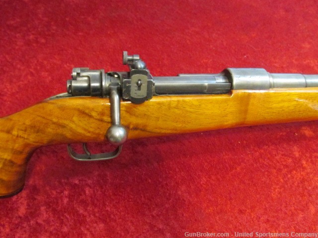 CUSTOM Mauser K98 w/Custom Bishop XXX Fancy Stock 8mm 24" bbl-img-4