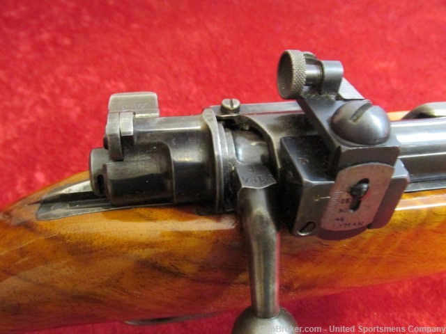 CUSTOM Mauser K98 w/Custom Bishop XXX Fancy Stock 8mm 24" bbl-img-6
