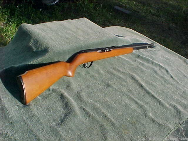 BELKNAP / STEVENS B-964 Vintage 22 S-L-LR Semi Auto Tube Fed Rifle Exe Wood-img-0