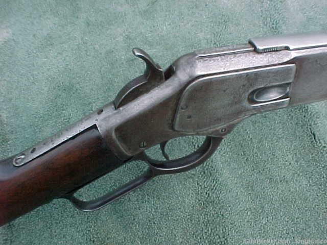 WINCHESTER 1873 Lever Action 32-20 Rifle w Octagon Barrel 32 WCF c1890-img-9