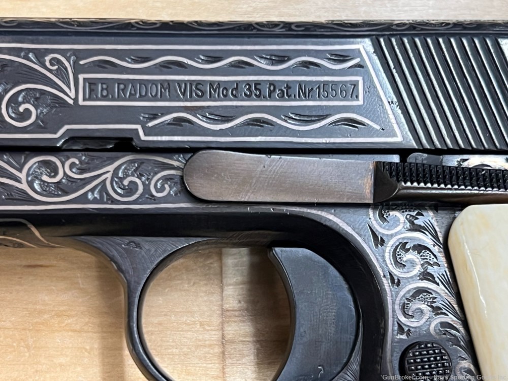 F.B. Radom VIS Mod 35. Engraved. 9mm.-img-3