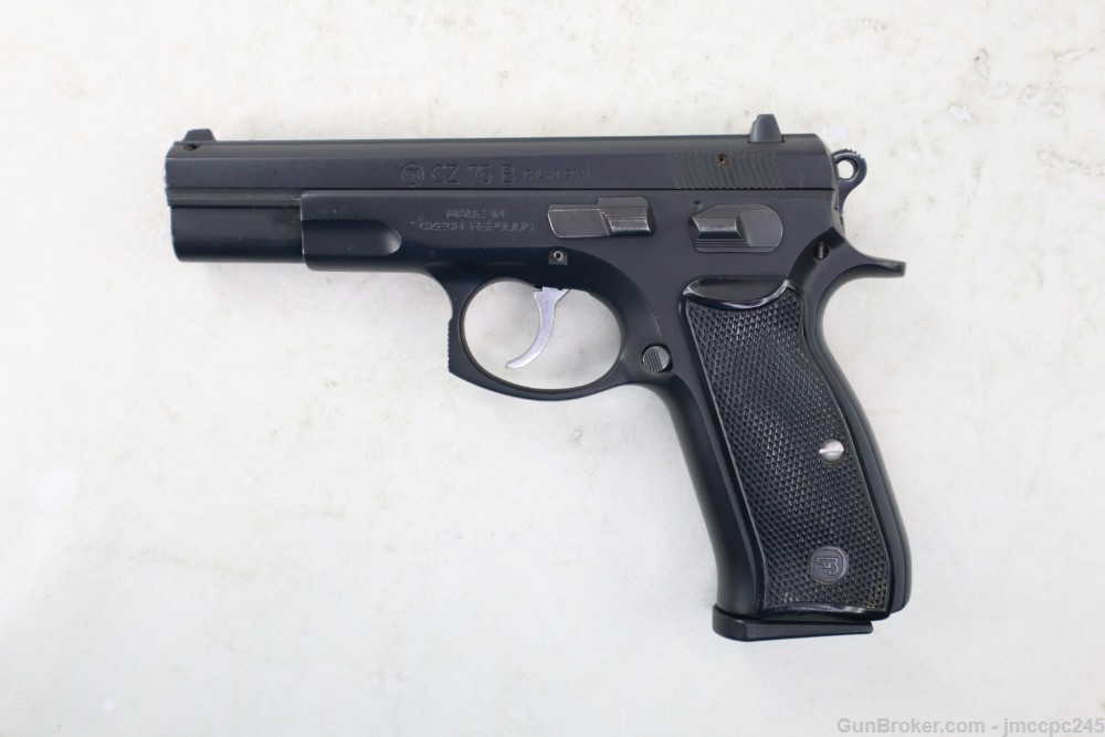 Rare Nice CZ-USA CZ 75B .40 S&W Pistol W/ 4.6" Barrel 75 B Made 2002 Scarce-img-2