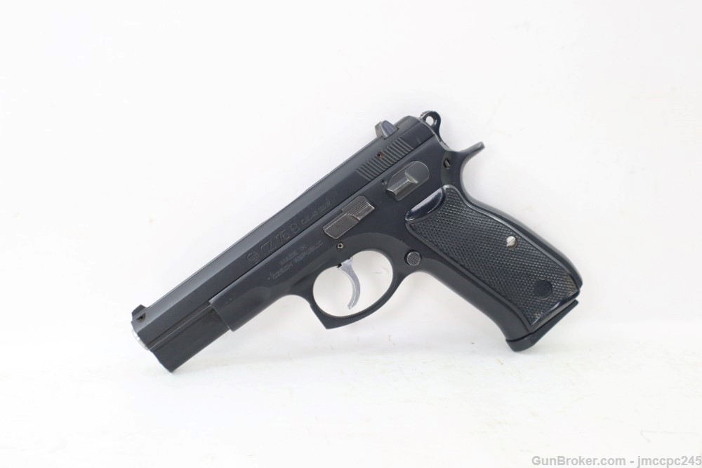 Rare Nice CZ-USA CZ 75B .40 S&W Pistol W/ 4.6" Barrel 75 B Made 2002 Scarce-img-0