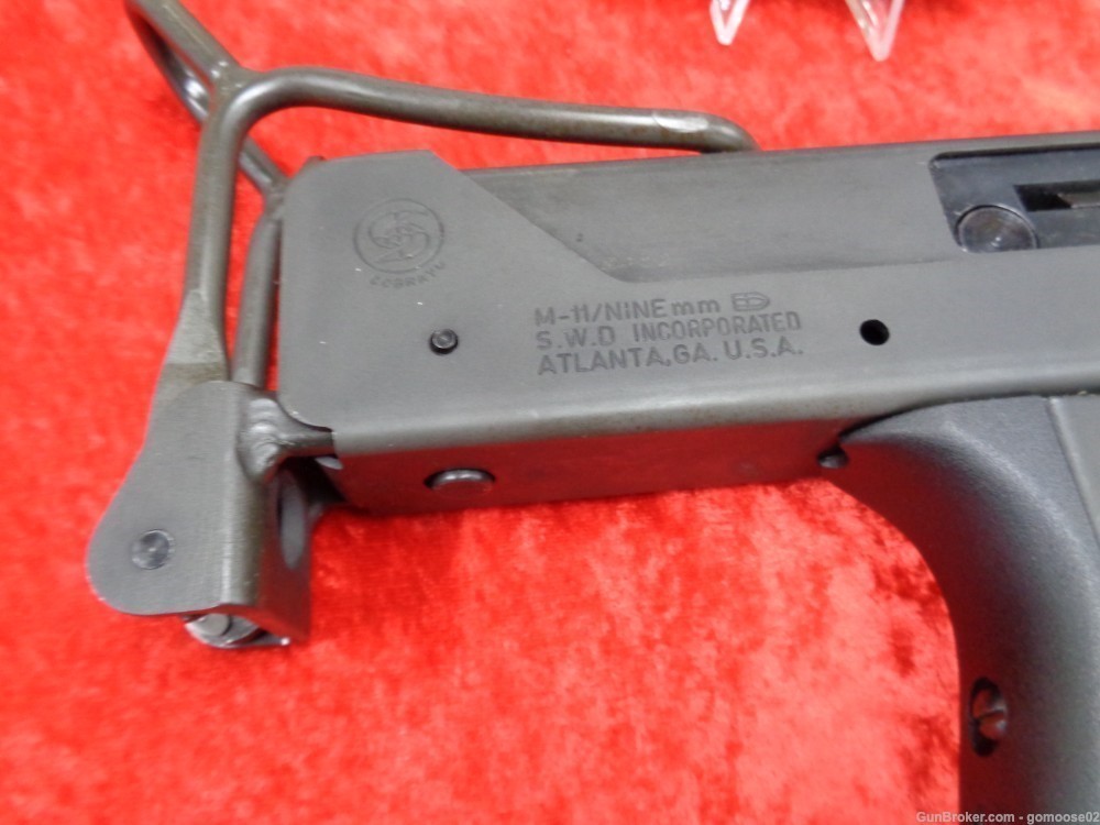 Transferable SWD Cobray M-11 NINE 9mm Machine Gun SMG Mac M11 LNIB WE TRADE-img-2