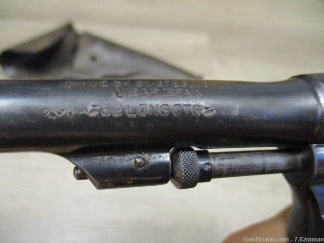 RARE Beistegui Bros 4" 32 long 6 Shot Revolver Made in Spain No Import Mark-img-14