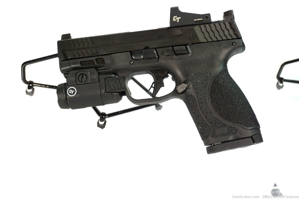 Smith & Wesson M&P9 M2.0 CPT 9MM 15+1 BUNDLE# 13948 | RED DOT/LIGHT BUNDLE-img-1