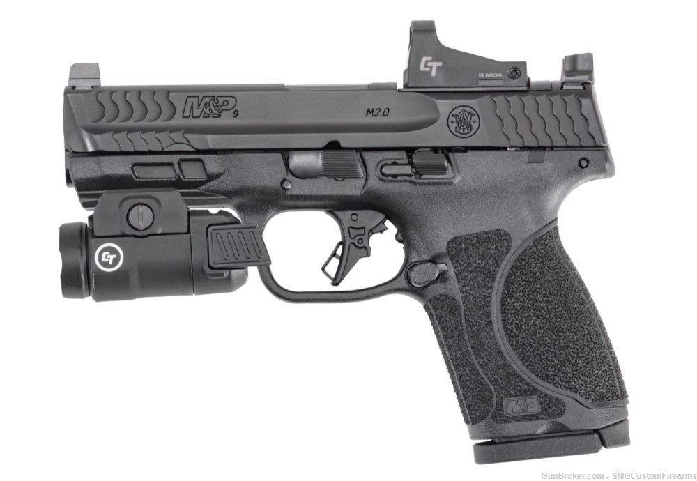 Smith & Wesson M&P9 M2.0 CPT 9MM 15+1 BUNDLE# 13948 | RED DOT/LIGHT BUNDLE-img-0