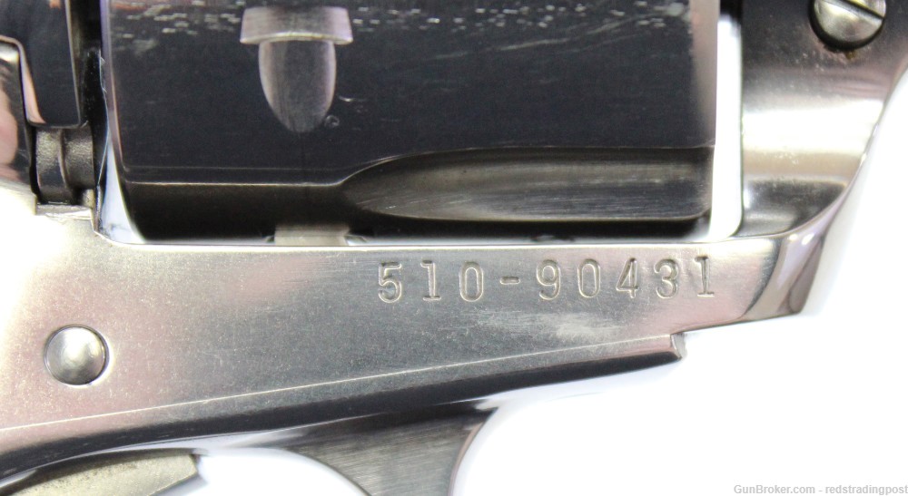 Ruger New Vaquero Bisley 5.5" Barrel 45 Colt Stainless SA Revolver 5129 Box-img-4