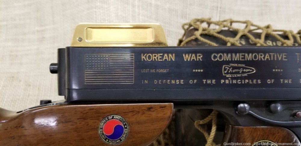 Auto Ordnance Korean War Commemorative Thompson Full Auto on Form 3-img-3