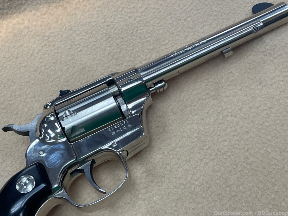 High Standard Double 9 .22LR Nickel 6.5" Nice Condition-img-9