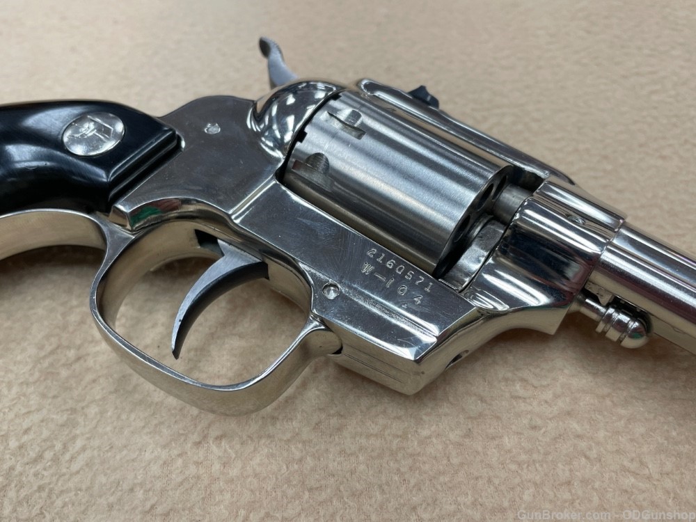 High Standard Double 9 .22LR Nickel 6.5" Nice Condition-img-8